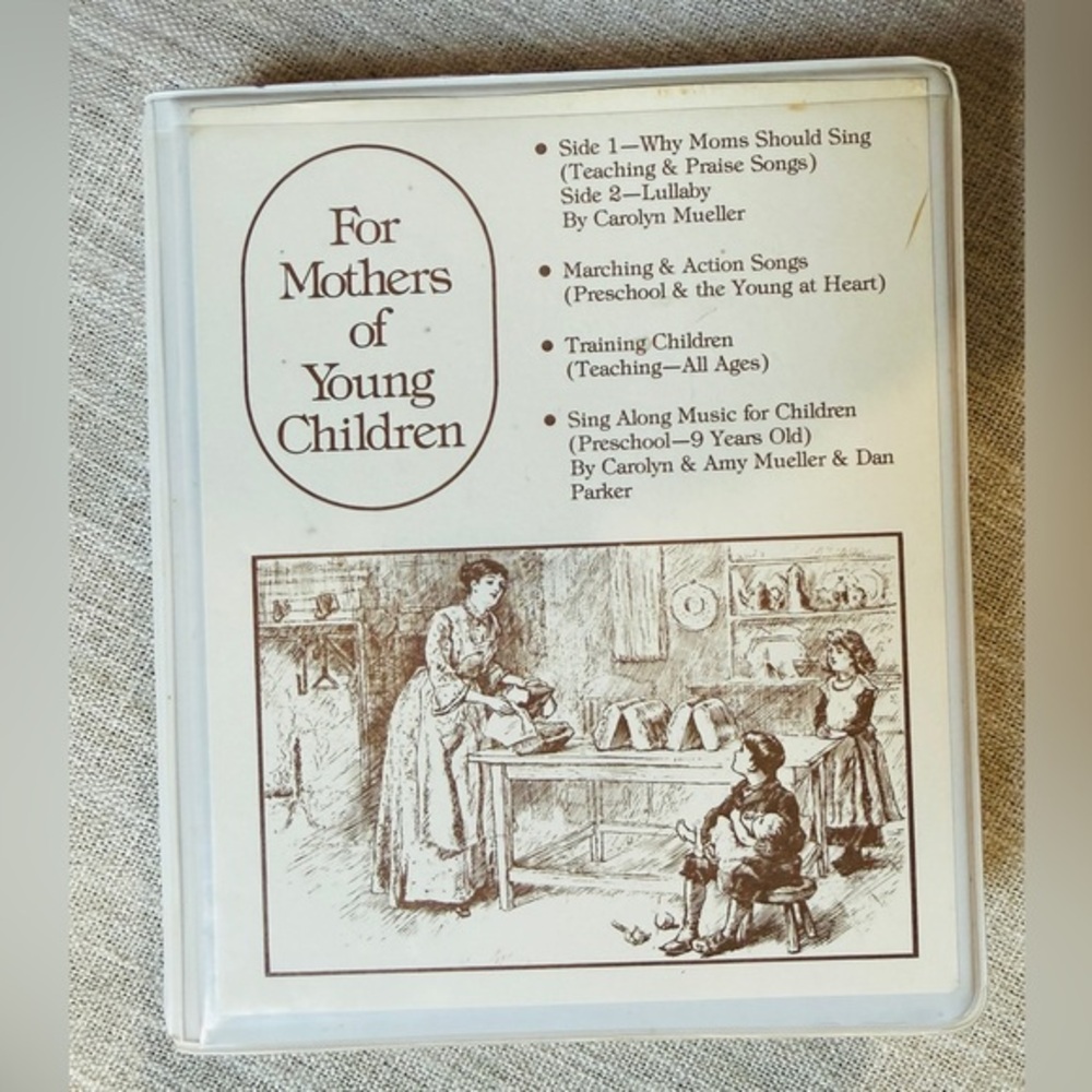 Vintage "For Mothers of Young Children" 4-Cassette Set - Carolyn Mueller‎